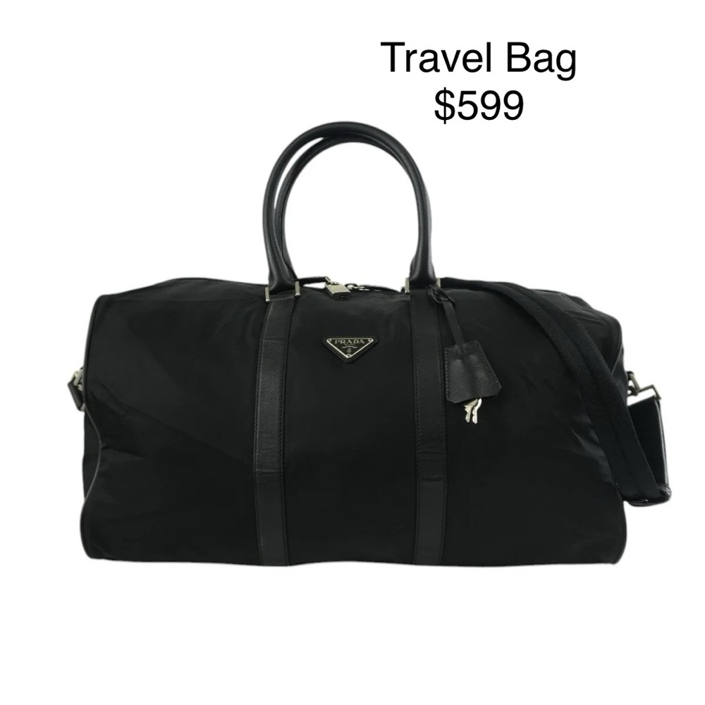 Prada Black Travel Bag